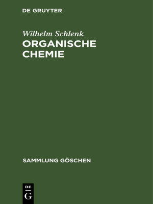 cover image of Organische Chemie
